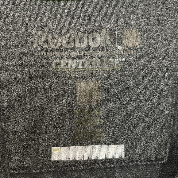 Mens Reebok NHL Hockey Chicago Blackhawks Full Zip Crew, Large, Gray - Picture 6 of 8